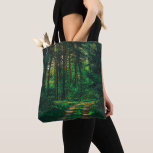Tote Bag Nature Forêt Birers Route du paysage