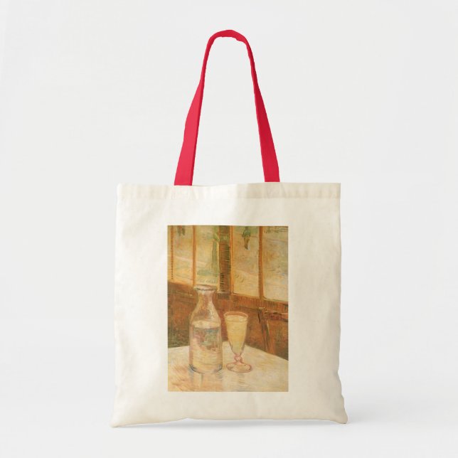 Tote Bag Nature morte à l'absinthe de Vincent van Gogh (Devant)