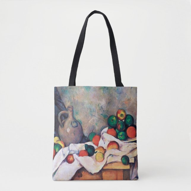 Tote Bag Nature morte aux fruits, Paul Cézanne (Devant)
