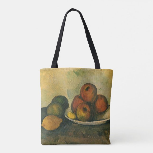 Tote Bag Nature morte aux pommes de Paul Cézanne (Dos)