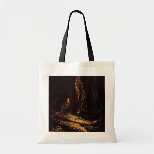 Tote Bag Nature morte avec bloaters par Vincent van Gogh (Devant)