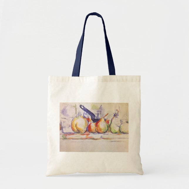 Tote Bag Nature morte avec casserole de Paul Cezanne (Devant)
