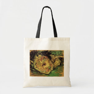 Tote Bag Nature morte Deux tournesols coupés par Vincent va