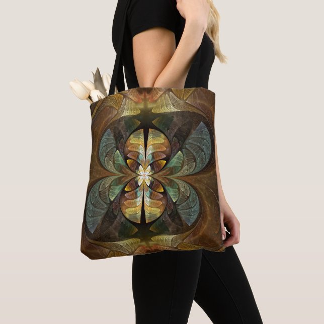Tote Bag Natures Matrix Bumble Bee Abstrait (De près)