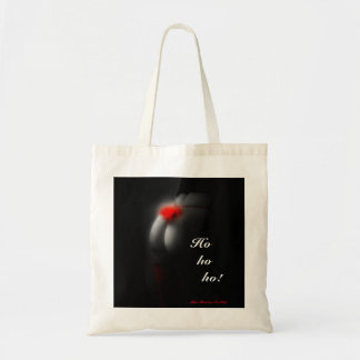 Tote Bag Naughty Cheeky Christmas Shopper Canvas Fourre-tou