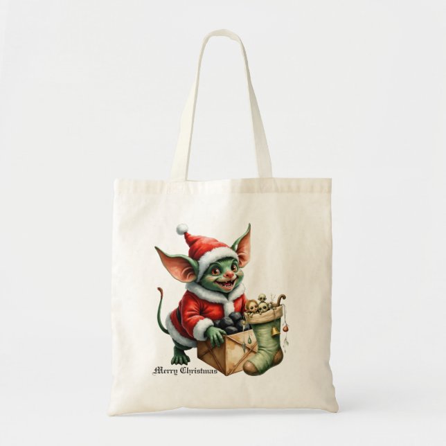 Tote Bag Naughty List Delivery: The Goblin Clause Chronicle (Devant)