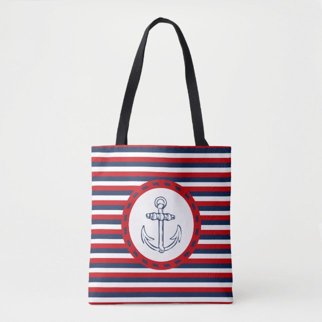 Tote Bag Nautical design (Devant)