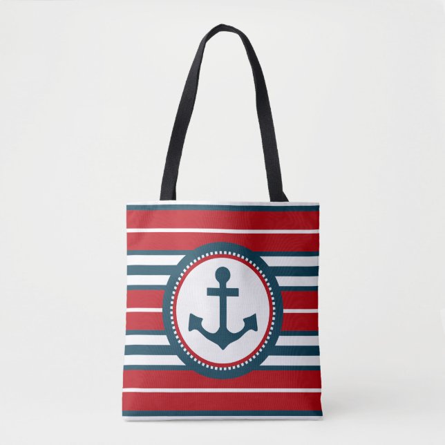Tote Bag Nautical design (Devant)