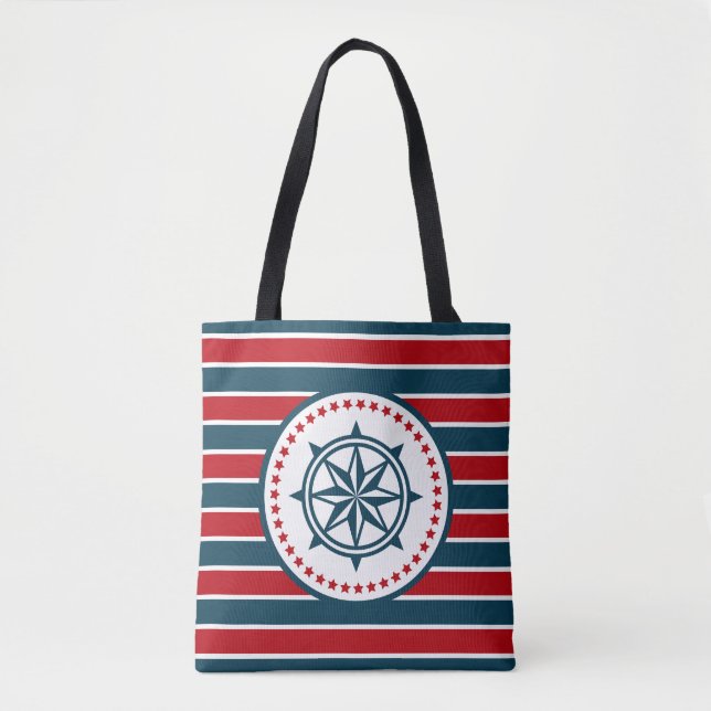Tote Bag Nautical design (Devant)