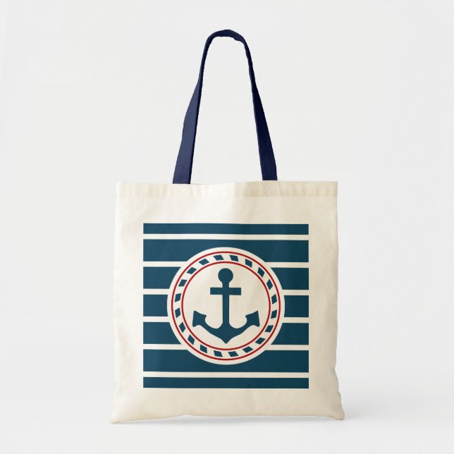 Tote Bag Nautical design (Devant)