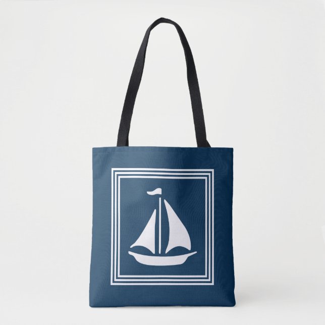 Tote Bag Nautical design (Devant)