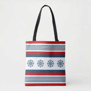 Tote Bag Nautical themed design