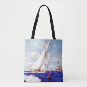 Tote Bag Navigation par le phare par Albert B. Marks