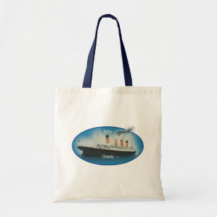 Tote Bag Navire de ligne Titanic Maritime Blue Star