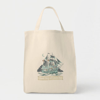 Tote Bag Navire Fantôme de Casco Bay