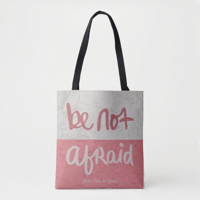 Tote Bag N'ayez pas peur (Devant)