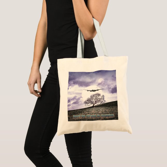 Tote Bag N'ayez pas peur d'imaginer (Devant (produit))