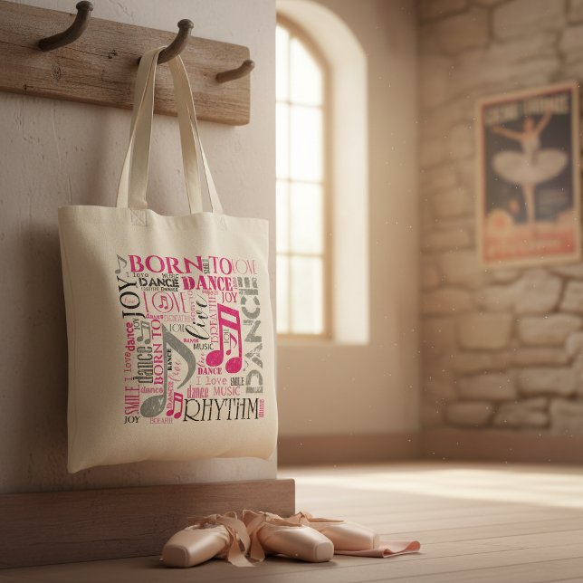Tote Bag Né à Dance Pink ID277 (Créateur téléchargé)