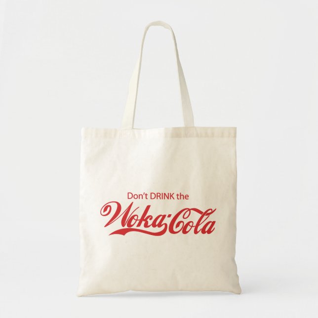 Tote Bag Ne buvez pas le WokaCola (Devant)