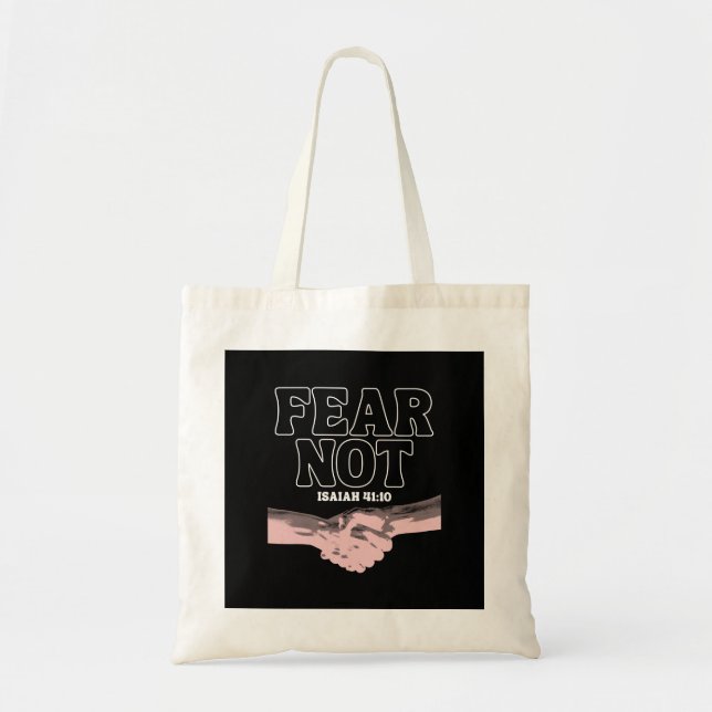 Tote Bag Ne craignez pas - Ésaïe 41:10 (Devant)