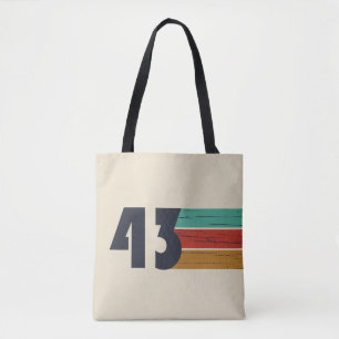 Tote Bag né en 1943 anniversaire vintage