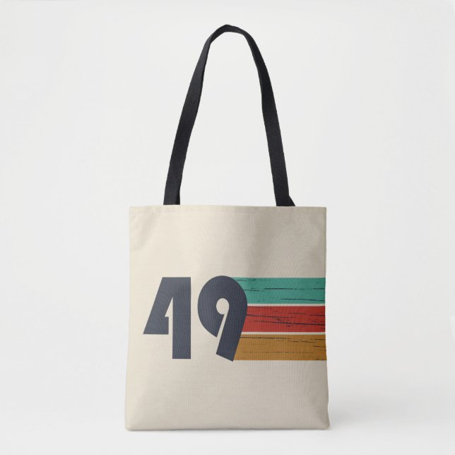 Tote Bag né en 1949 anniversaire vintage (Devant)