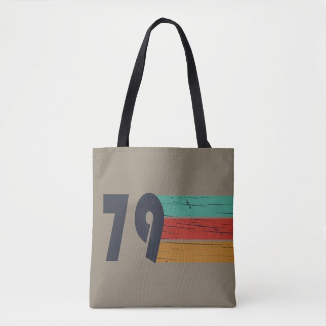 Tote Bag Né en 1979 cadeau d'anniversaire vintage (Devant)