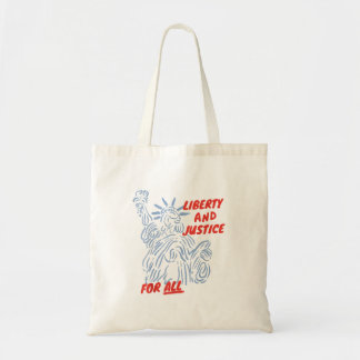 Tote Bag Ne Grandit Pas En Disant Avec Liberté Et Justice P