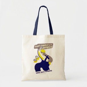 Tote Bag Ne joue pas avec la syphilis
