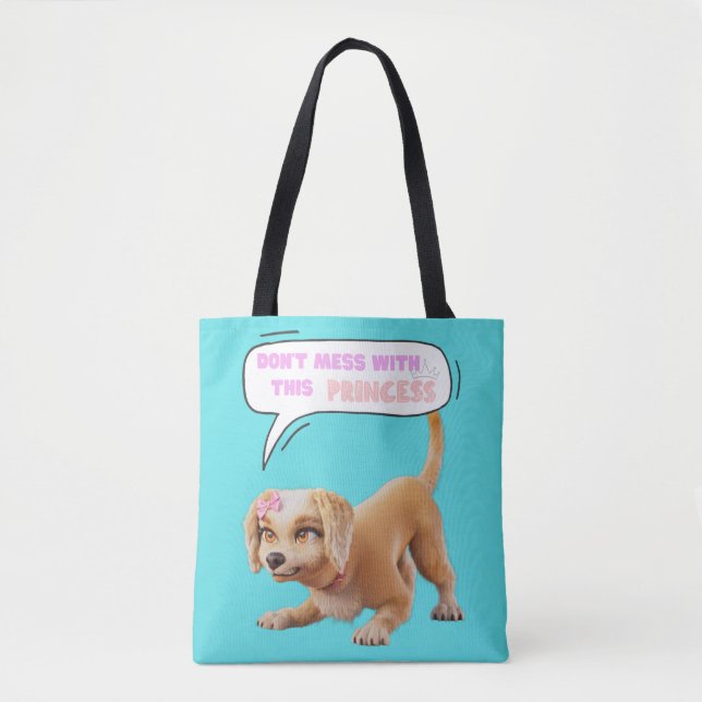 Tote Bag Ne manquez pas cette princesse (Devant)