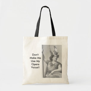 Tote Bag Ne me faites pas utiliser MyOpera Voice ! !