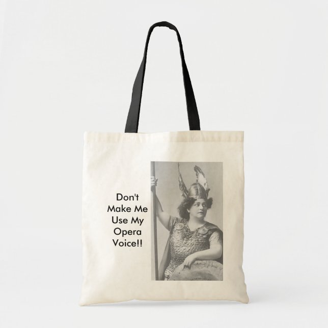 Tote Bag Ne me faites pas utiliser MyOpera Voice ! ! (Devant)