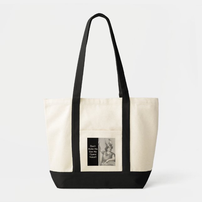 Tote Bag Ne me faites pas utiliser MyOpera Voice ! ! (Devant)