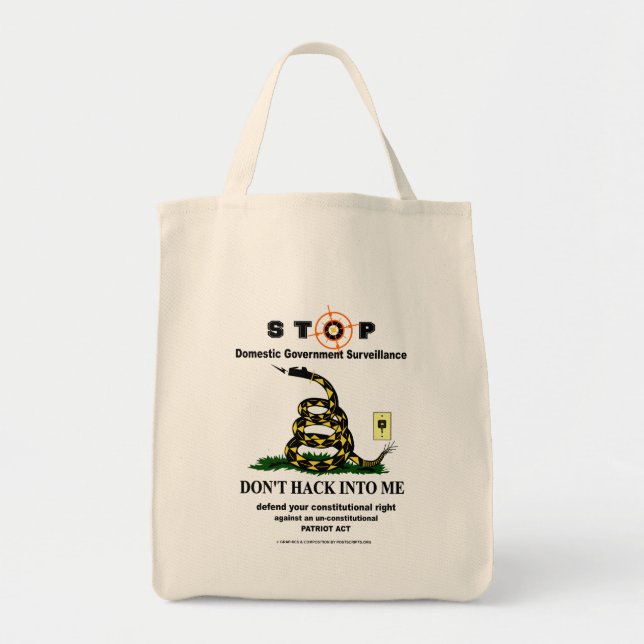 Tote Bag Ne me piratez pas (Devant)