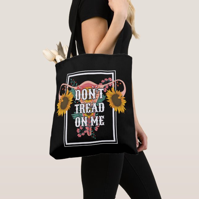 Tote Bag Ne me trompe pas sur Uterus (De près)