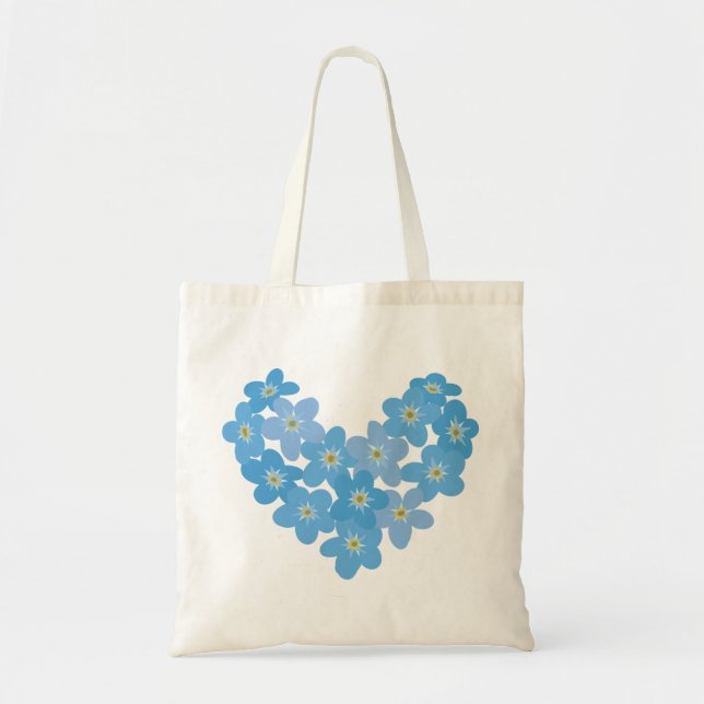 Tote Bag Ne m'oublie pas - Transparente (Devant)
