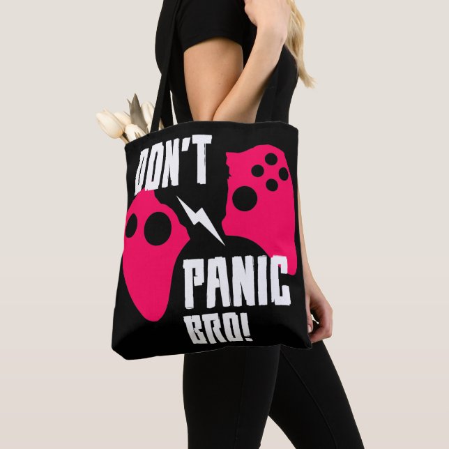 Tote Bag Ne paniquez pas les jeux de sons (De près)