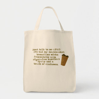 Tote Bag Ne parlez pas de café nécessaire