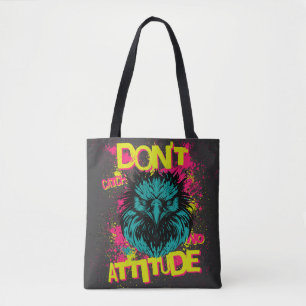 Tote Bag Ne pas attraper d'attitude Aigle sarcastique