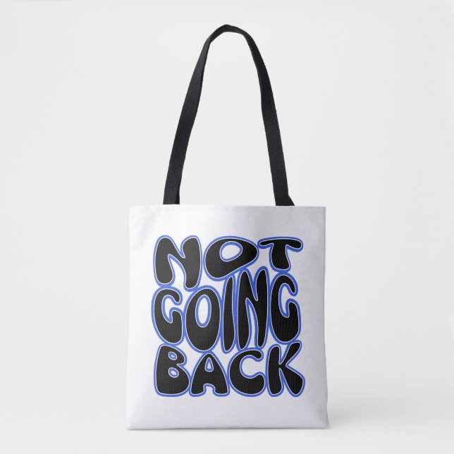 TOTE BAG NE PAS REVENIR (Devant)