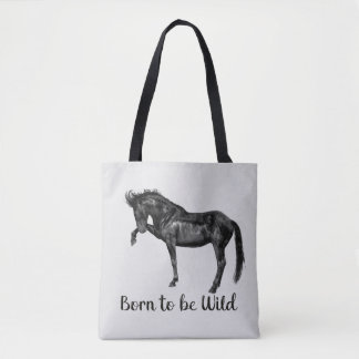 Tote Bag Né pour être sauvage