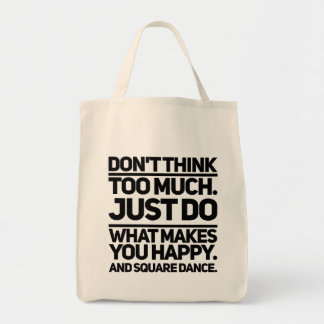 Tote Bag Ne réfléchis pas trop
