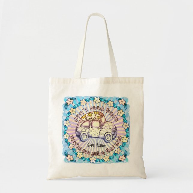 Tote Bag Ne regarde pas en arrière (Devant)