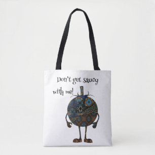 Tote Bag Ne sois pas souillée avec moi