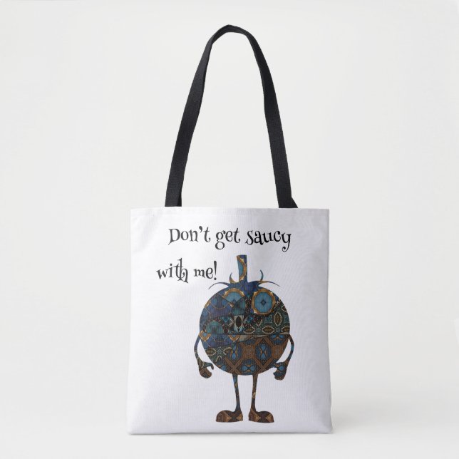 Tote Bag Ne sois pas souillée avec moi (Devant)