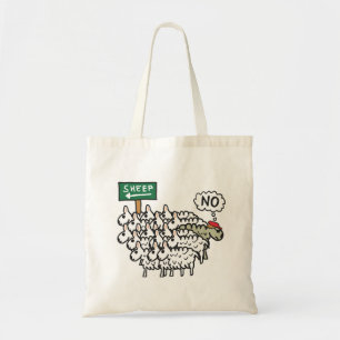 Tote Bag Ne sois pas un mouton