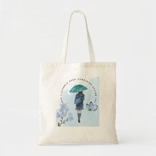 Tote Bag Ne tombez pas sur quelque chose derrière vous