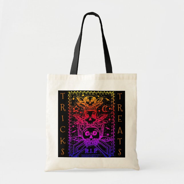 TOTE BAG NE VOIR AUCUNE SQUELETTE OU TRAITEMENT DE CÉMETTRE (Devant)