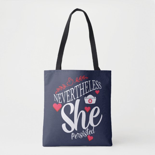 Tote Bag Néanmoins, Elle A Persisté (Devant)