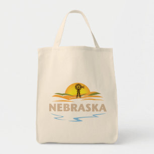 Tote Bag Nebraska États-Unis d'Amérique